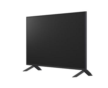 Телевизор LG 43QNED82A3B, 43' 4K QNED HDR Smart TV, 3840x2160, DVB-T2/C/S2, Alpha 7 AI Processor, HDR10 / HLG, webOS 25 ThinQ, VRR / ALLM / HGiG, 4K Upscaling, WiFi 5, Voice Controll, Bluetooth 5, AirPlay 2, LAN, CI, HDMI, SPDIF, Google Cast, 2 pole Stand
