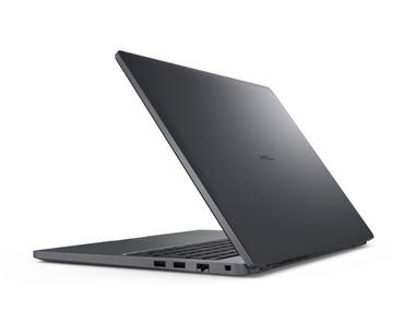 Лаптоп Dell Pro 16 PC16250, Intel 5 220U SIPP (10 cores, up to 5.0 GHz), 16' FHD+(1920x1200) 300nits AG, 16 GB: 1x16 GB, DDR5, 5600 MT/s, 512 GB SSD, Intel Graphics, FHD HDR IR Cam and Mic, Wi-Fi 6E, FPR, Backlit Kb, Win11 Pro, Magnetite, 3Y PS