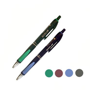 Автоматична химикалка Scholar Office V5 0.5 мм синя