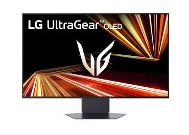 Монитор LG 32GX850A-B, 31.5', UltraGear OLED, 0.03ms, AG, UHD 4K (3840x2160), Dual-Mode (4K 165Hz FHD 330Hz), HDR 10, DCI-P3 99%, 1500000:1, 275cd/m2, DCI-P3 98.5%, USB, AMD Free-sync, NVIDIA G-Sync, VRR, HDMI, DisplayPort,  LG Switch, Height, Tilt, Pivot