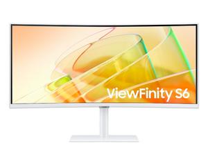 Монитор Samsung 34A650 34' Curved VA 3440x1440 5ms 100Hz DP HDMI USB 3.0 Speakers Thunderbolt White