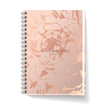 Тетрадка спирала А5 Black&White 200 л