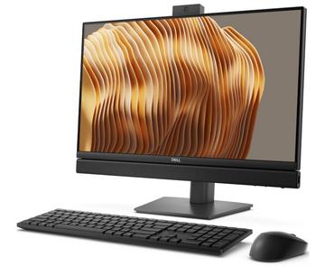 Настолен компютър - всичко в едно Dell Pro 24 All-in-One QC24251, Intel Core i5 14500T (14 cores, up to 4.8GHz), 23.8', FHD 1920x1080, 100 Hz, IPS, AG, 1x8 GB, DDR5, up to 4800 MT/s, 512GB SSD, Intel Graphics, Height Adjustable Stand, FHD HDR Camera, WiFi