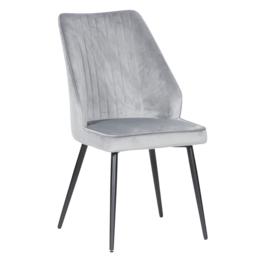 Трапезен стол МЕДЕЯ- светлосив цвят