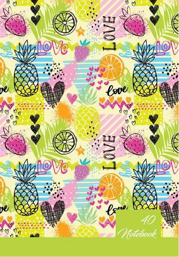 Тетрадка телчета А5 вестник 40 л редове