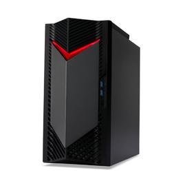 Настолен компютър Acer Nitro N50-130, AMD Ryzen 7 7700 (up to 5.30GHz, 40MB), 32GB, 1024GB, NVIDIA GeForce RTX 4060 8GB GDDR6, No DVD, 5*USB 3.2,Type-C, 2*USB 2.0, RG-45, GLAN, Wi-Fi AX/6E&BT 5.0, 500W, No OS+Acer 15.6' Nitro Gaming Backpack+Acer Nitro Mo
