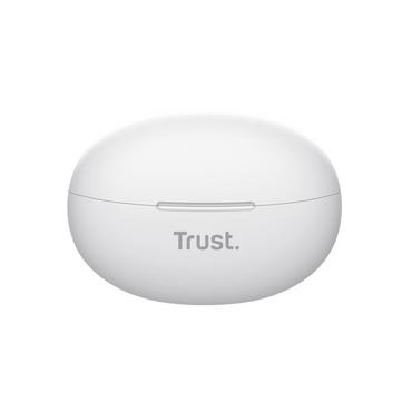 Слушалки TRUST Yavi Bluetooth ENC Earphones White