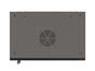 Комуникационен шкаф Lanberg rack cabinet 19' wall-mount 4U/540x350 (flat pack) with glass door black