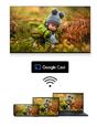 Телевизор Thomson 55' QLED Google TV; 3840 x 2160 (4K UHD), QLED, 60 Hz, DVB-T/T2/C/S/S2, HDR10, Wi-Fi, Bluetooth, LAN, HDMI 2 (2.0) + 2 (2.1), USB 2 (2.0) + 1 (3.0), Side Feet, Dark gray
