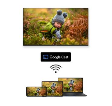 Телевизор Thomson Smart FHD TV 32'; Google TV; 1920 x 1080 (FHD), DLED, 60 Hz, DVB-T/T2/C/S/S2, Wi-Fi, Bluetooth, LAN, HDMI 3 (1.4), USB 2 (2.0), 12 Volt adapter included, Side Feet, Black