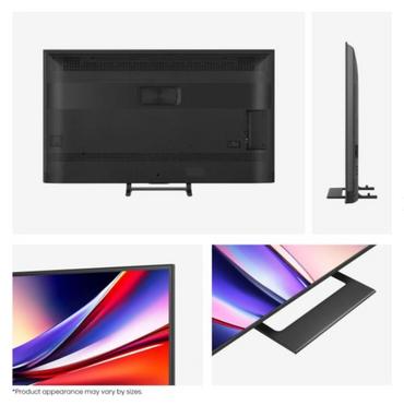 Телевизор Hisense 50'A7Q, 4K Ultra HD 3840x2160, Quantum Dot, Light Sensor,HDR 10+, HLG, Dolby Vision, Dolby Atmos, Smart TV, Voice Control,2x10 W + 20 W ,WiFi 5GHz, WiFi Direct, BT, Anyview Cast, 3xHDMI, 2xUSB, LAN, DVB-T2/C/S2, Black