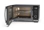 Микровълнова печка Sharp YC-QG204AE-B, Semi Digital, Flatbed,  Built-in microwave grill, Grill Power: 1000W, Plastic and Glass/Painted, 20l, 800 W, Housing Material MicrowaveSteel, LED Display White, Timer & Clock function, Child lock, Defrost, Cabinet Co