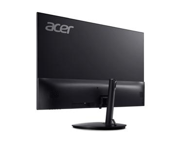 Монитор Acer SH272Ebmihux 27', IPS, LED, ZeroFrame, FHD 1920x1080, 100Hz, FreeSync, AG, 1ms (VRB), Ultra-thin, 100M:1, 250 cd/m2, 2xHDMI, 1xVGA, 1xUSB Type -C (65W), Speakers 1Wx2, Audio out, VESA, Tilt, Swivel 360',Heght Adj. Flicker-Less, Black