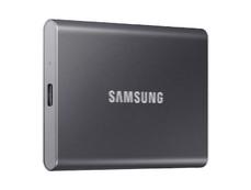 Твърд диск Samsung Portable SSD T7 2TB, Titanium