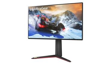 Монитор LG 27GP95RP-B, 27', UltraGear Nano IPS 1ms, AG, UHD 4K (3840x2160), 144Hz (up to 160 Hz), HDR 600, 1000:1, 400cd/m2, DCI-P3 98%, USB3.0 (1up/2down), 4K & VRR Up to 120Hz, AMD Free-sync, NVIDIA G-Sync, HDMI 2.1, DP, Height Adjustable, Pivot, Tilt,