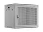 Комуникационен шкаф Lanberg rack cabinet 19' wall-mount 9U/600x450 with perforated door grey (flat pack)