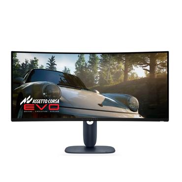 Монитор Dell Alienware AW3425DW , 34.2' CURVED QD-OLED 21:9 ,0.03ms GTG, WQHD (3440x1440), 240Hz, 1,500,000:1, 1000cd/m2, NVIDIA G-SYNC Compatible, AMD FreeSync Premium, HDR 400, 99.30% DCI-P3, HDMI, DP, USB, PIP, PBP, Height Adjustable, Swivel, Tilt, Bla