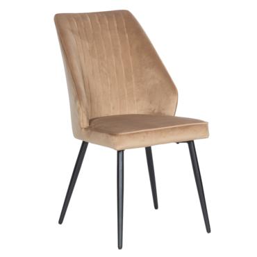 Трапезен стол МЕДЕЯ- светлокафяв цвят