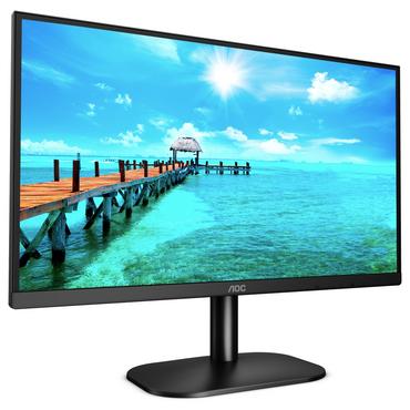 Монитор AOC 27B2QAM 27' WLED VA 1920x1080@75Hz, 4ms GTG, 250cd/m2, 4000:1, 20M:1 DCR, Low Blue Light, Tilt, D-SUB, HDMI, DP, Speakers, Black