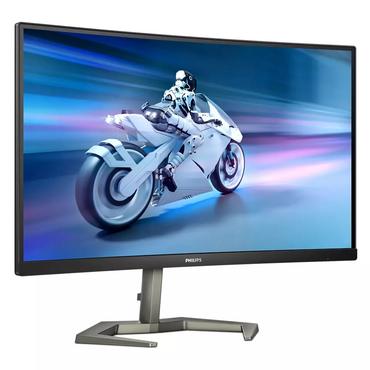 Монитор Philips 27M1C5200W, 27' Curved 1500R, VA, WLED, 1920x1080@240Hz, 1ms GtG, 0.5ms MPRT, 300cd m/2, 3000:1, Mega Infinity DCR, Adaptive Sync, FlickerFree, Low Blue Mode, Tilt, Height Adjust, 2xHDMI, DP