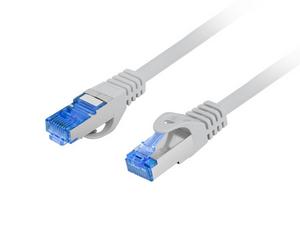 Кабел Lanberg patch cord CAT.6A FTP LSZH CCA 0.5m Fluke Passed, grey