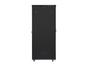 Комуникационен шкаф Lanberg rack cabinet 19' free-standing 47U/800x1200 (flat pack) with glass door lcd black v2