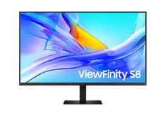 Монитор Samsung LS37D800UA 37' VA LED ViewFinity S8 S80UD UHD 16:9 350:1 5ms , USB-C 90W, 3xUSB, 2xHDMI Ethernet  Black