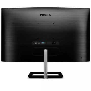 Монитор Philips 325E1C/00, 31.5', Curved 1500R, VA, WLED, 2560x1440@75Hz, 4ms GTG, 250cd/m2, 3000:1, Mega Infinity DCR, FreeSync/Adaptive Sync, FlickerFree, Low Blue Mode, Tilt, D-SUB, HDMI, DP