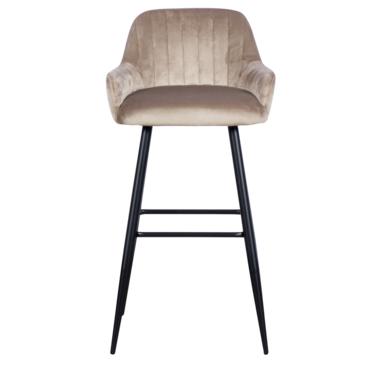 Бар стол ВЕРОНИКА- мека дамаска, плюш