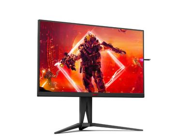 Монитор AOC AG325QZN/EU, 31.5' Fast VA WLED, 2560x1440@240Hz, 1ms GtG, 0.5ms MPRT, 400cd m/2, 4000:1, 80M:1 DCR, Adaptive Sync, FlickerFree, Tilt, Height Adjust, Pivot, Swivel, 2xHDMI, 2xDP, USB hub