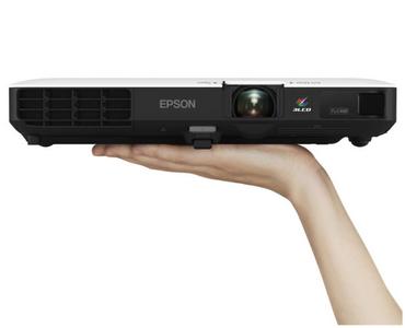 Мултимедиен проектор Epson EB-1780W, 3LCD, Ultra mobile, WXGA (1280 x 800), 16:10, 3 000 lumen, 10 000 : 1, VGA, HDMI, Wireless LAN, 1.77 kg, Carrying Case, 24 months