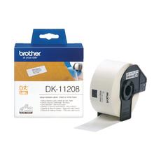 Консуматив Brother DK-11208 Large Address Paper Labels, 38mmx90mm, 400 labels per roll, (Black on White)