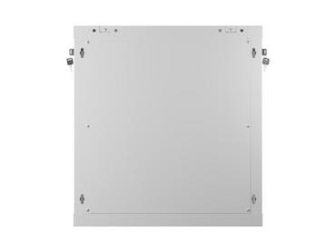 Комуникационен шкаф Lanberg rack cabinet 19' wall-mount 12U/600x450 with perforated door grey (flat pack)