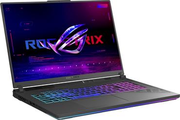 Лаптоп Asus ROG Strix G18 G814JV-N5042W, Intel i7-13650HX  2.6 GHz 24M  Cache, up to 4.9 GHz), FHD+ 16:10 (1920 x 1200,) 165 Hz,16GB DDR5 , 1TB PCIe4., RTX 4060  8GB DDR6, WiFi 6, RGB Per-Key Kbd, Windows 11, Eclipse Gray