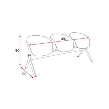 Посетителска пейка КАНАТИЦА SLD 69/ SLD 89