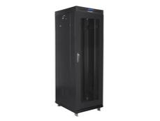 Комуникационен шкаф Lanberg rack cabinet 19' free-standing 37U / 600x800 self assembly flat pack with mesh door LCD, black