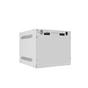 Комуникационен шкаф Lanberg rack cabinet 10” wall-mount 4U / 280x310 for self-assembly (flat pack) with metal door, grey