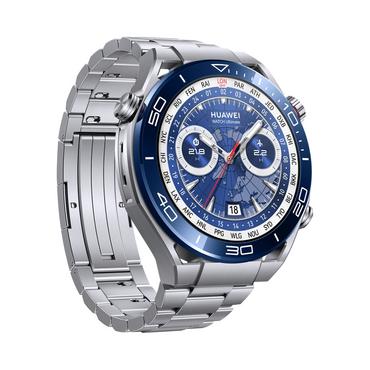 Часовник Huawei Watch Ultimate Colombo B29, 1.5 LTPO Amoled 466*466, 10ATM, IP68, BT 5.2, Steel-color Zircon-based Amorphous Alloy Case + Huawei FreeBuds 5i Ceramic White, Bluetooth 5.2, 20 Hz to 40,000 Hz