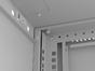 Комуникационен шкаф Lanberg rack cabinet 19' wall-mount 6U/540x350 (flat pack) with glass door grey
