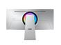 Монитор Samsung LS34DG850, 34'' CURVED Odyssey G8 OLED, 1800R, 175 Hz, 0.1 ms GTG, 21:9, 3440 x 1440, Smart, 2xUSB C, Mini DP, Micro HDMI 2.1, Wi-Fi 5, BT 5.2, Speakers, 178°/178°, Silver