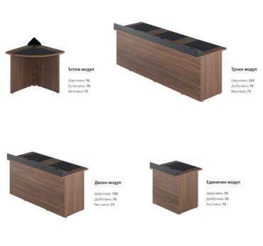 Заседателна маса IZNIK- размери