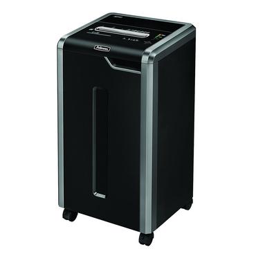 Шредер Fellowes Powershred Jam Proof Cross-Cut 325Ci - сниман отстрани, черен, затворен