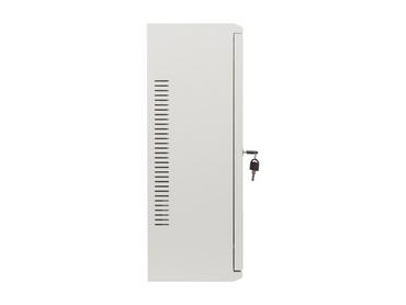 Комуникационен шкаф Lanberg rack cabinet 19' wall-mount 6U+3u/540x200 low-profile grey (assembled)