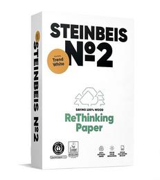 Пакет Рециклирана хартия Steinbeis №2 Trend White A4- приближено изображение