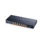 Комутатор ZyXEL XMG1915-10EP, 8-port 2.5GbE, 2 SFP+, 8 x PoE++ 130W Smart Switch, hybird mode, standalone or NebulaFlex Cloud