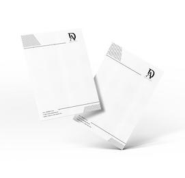 Фирмени бланки А5 черно-бели 1000 броя