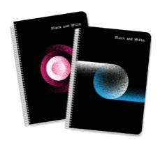 Тетрадка със спирала А5 Exclusive dots 80 л PP корица