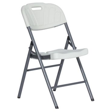 Сгъваем стол МАРК- бял цвят