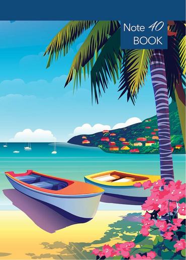 Тетрадка телчета А4 вестник 40 л карирани листа