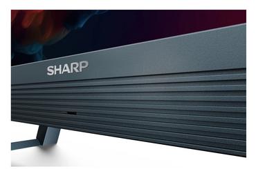 Телевизор Sharp 50FQ5EG, 50' QLED  GOOGLE TV, 4K Ultra HD 144Hz Quantum Dot 3840x2160 Aluminium Slim Frameless, AQUOS AI, DVB-T/T2/C/S/S2, 500 NIT, Active Motion 1400, HARMAN/KARDON, HDR10, Dolby Atmos, Dolby Vision, DTS:X, Google Assistant, HDMI eARC, Mi